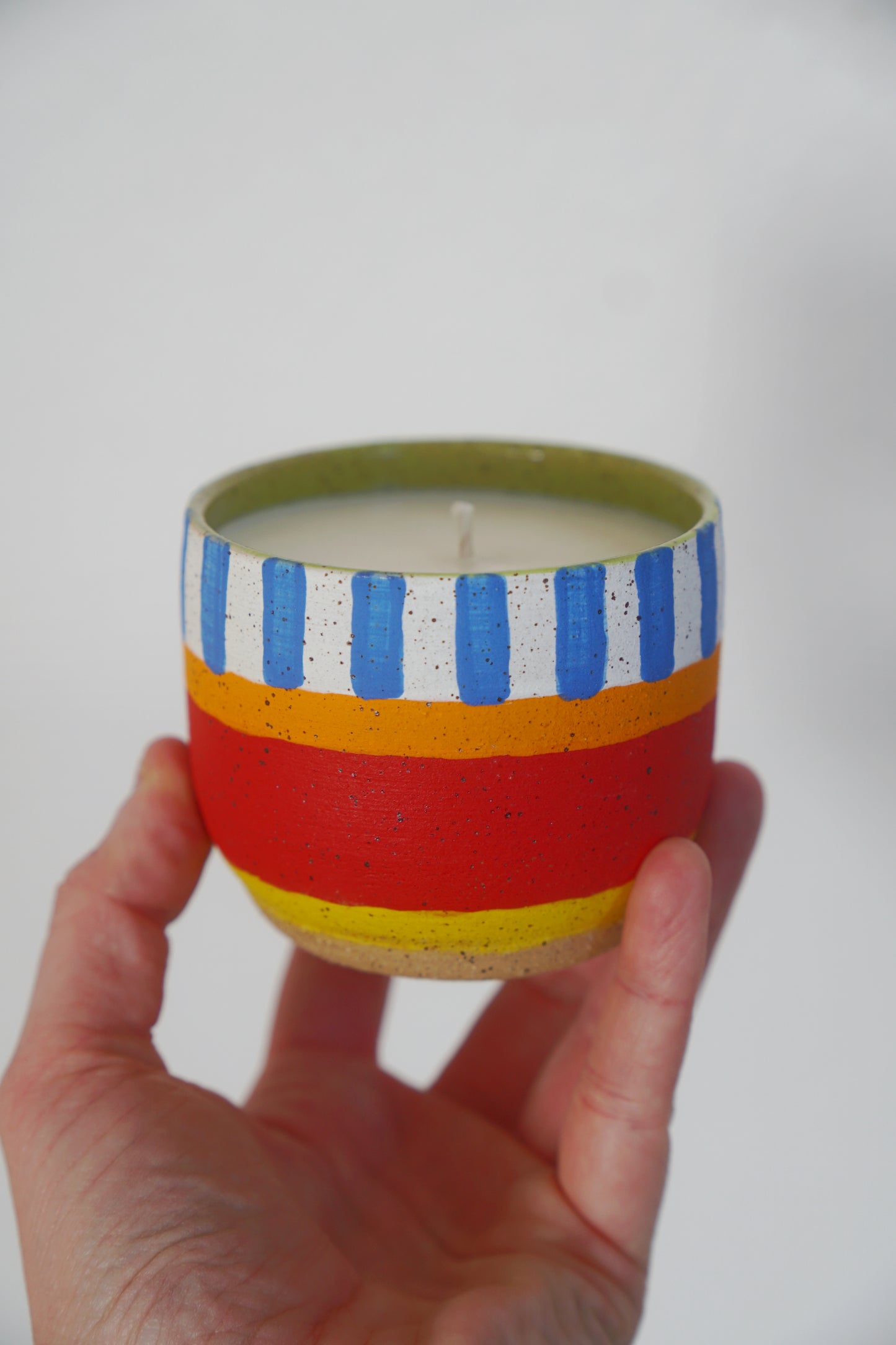 Fresh Squeezed Ceramic Candle