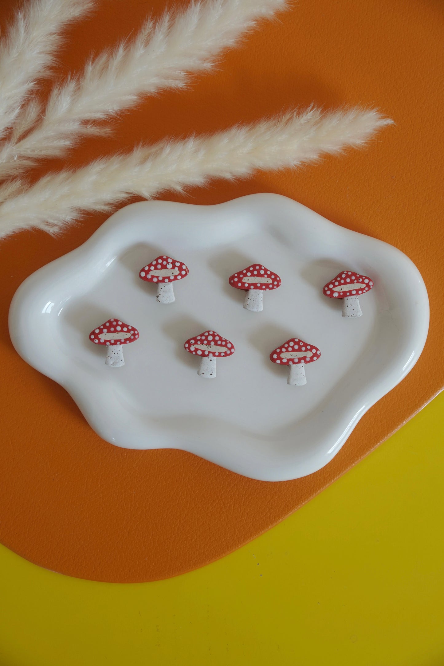 Mini Mushroom Magnets