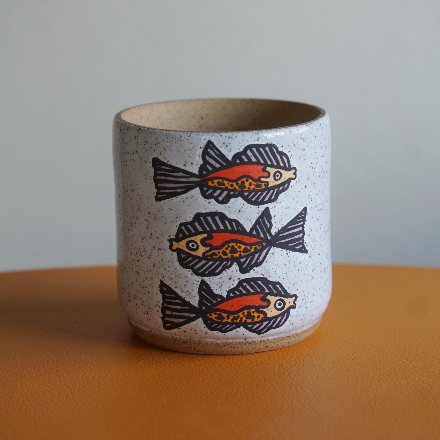 Fleetwood Fish Ceramic Planter