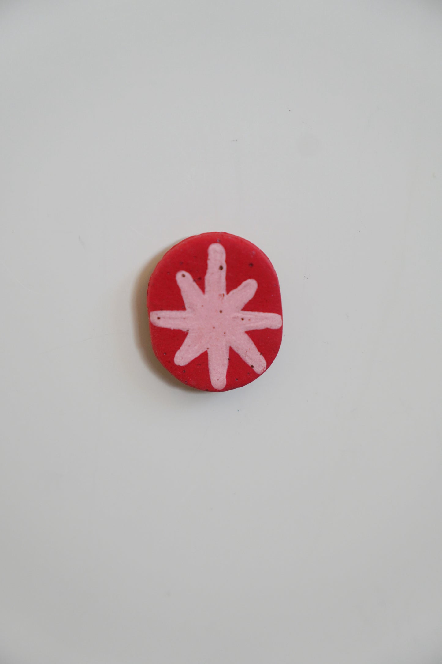 Pink & Red Star Pop Magnets