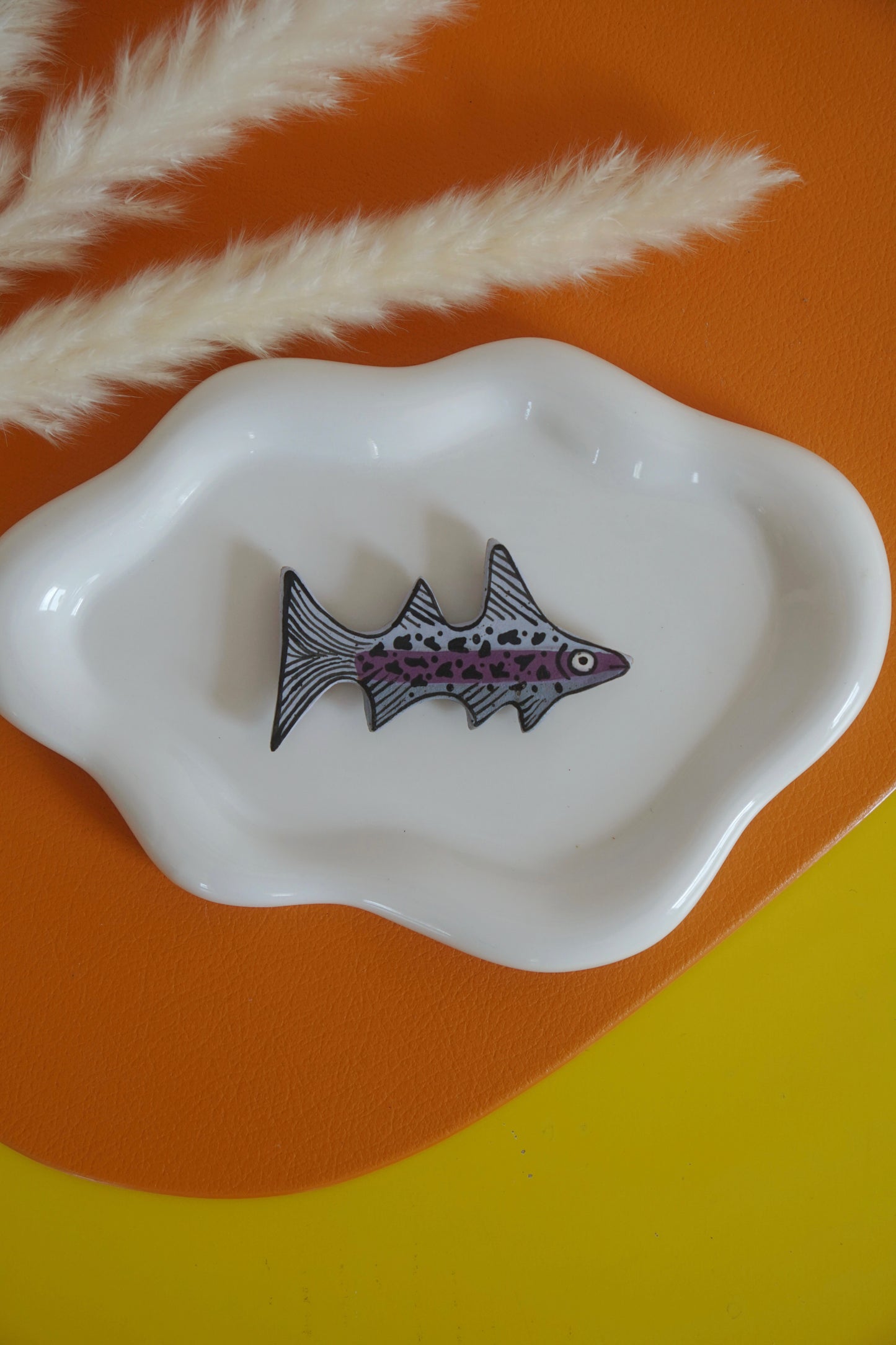 Funky Trout Fish Magnets