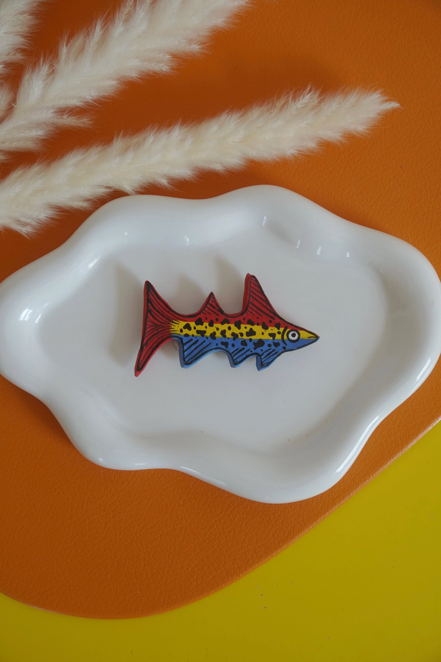 Funky Trout Fish Magnets