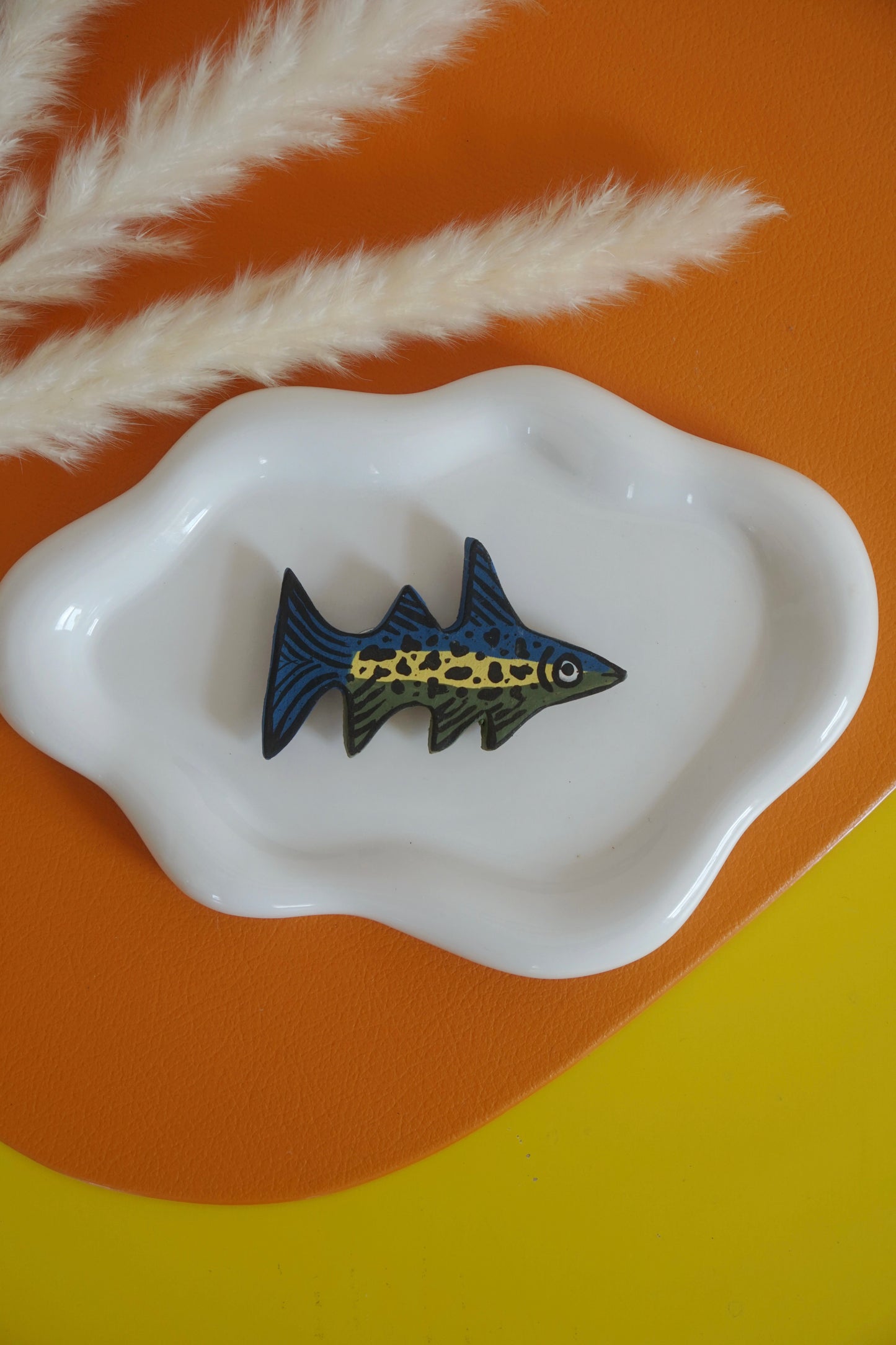 Funky Trout Fish Magnets