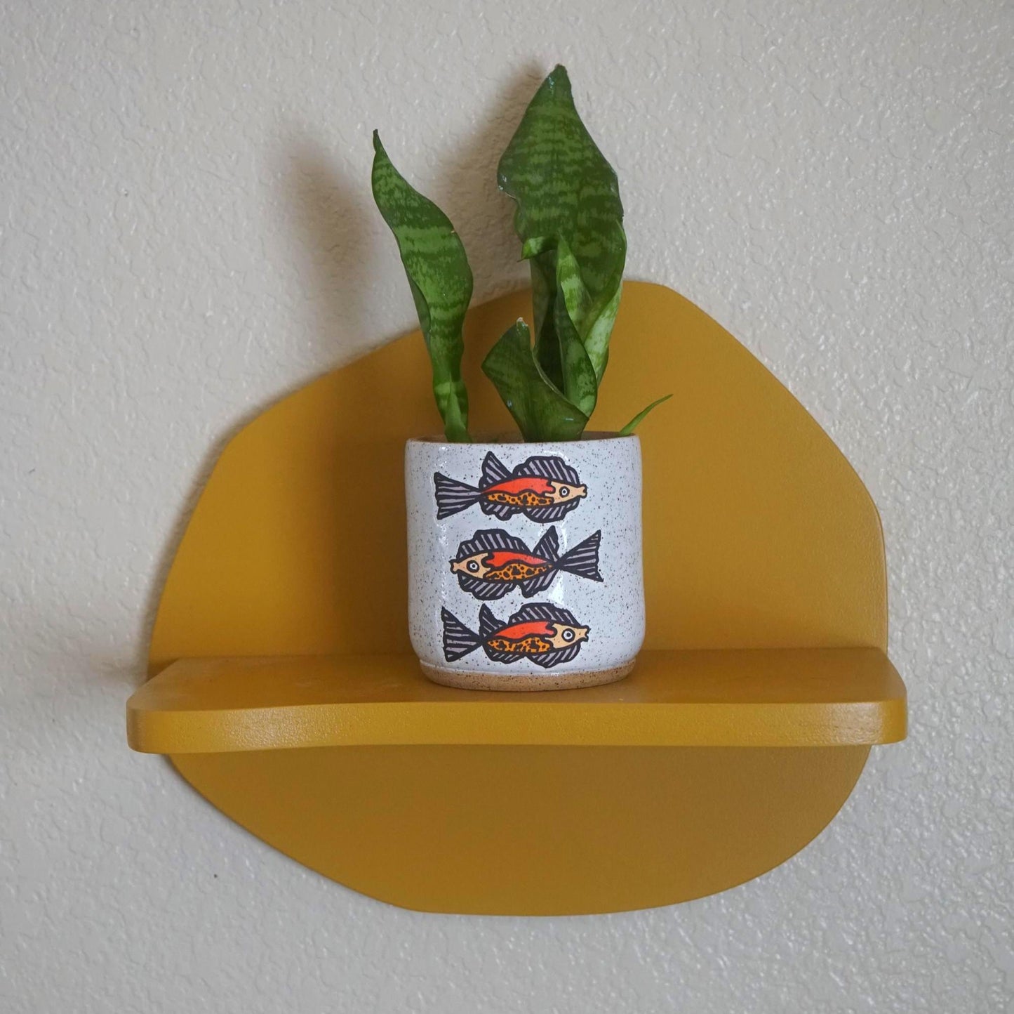 Fleetwood Fish Ceramic Planter