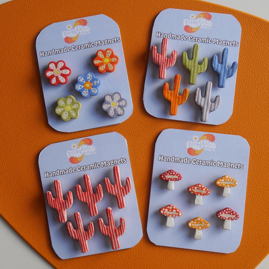 Ceramic Refrigerator Magnet Sets