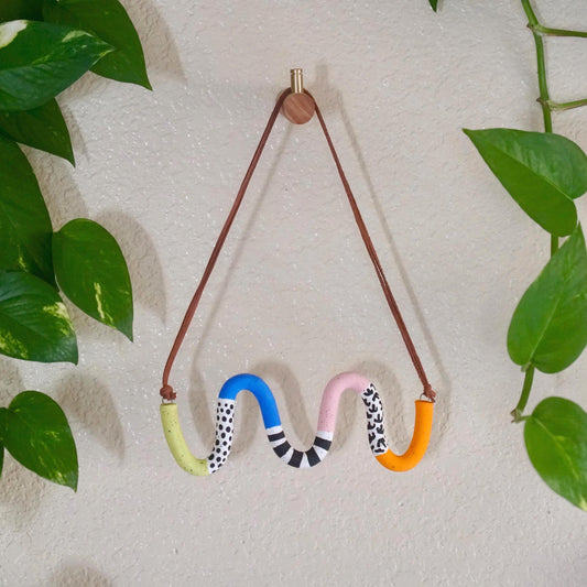 "Jellybean" Ceramic Wall Doodle